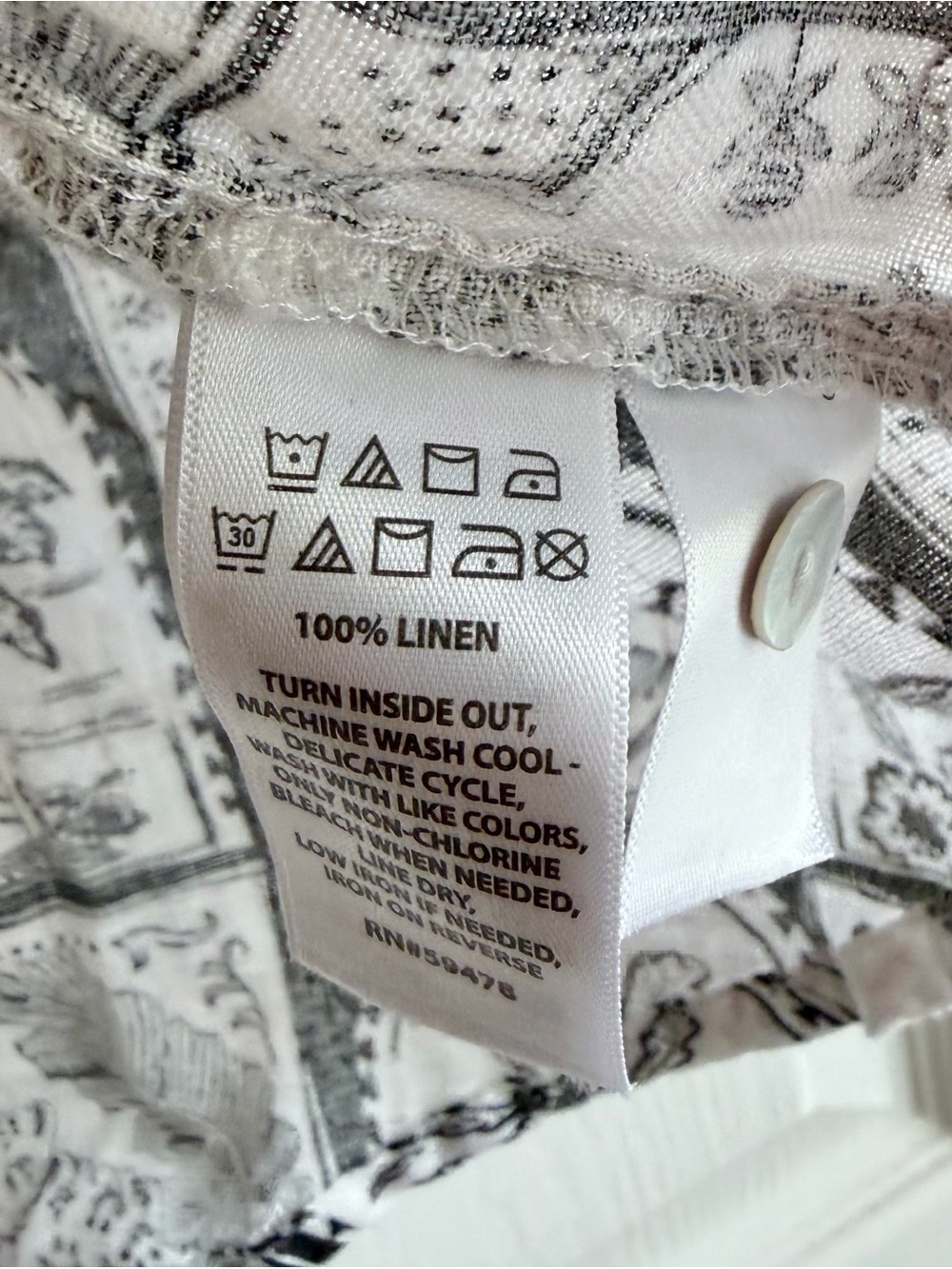 C&C California Tropical Linen Button Down Shirt - Picture 7 of 8